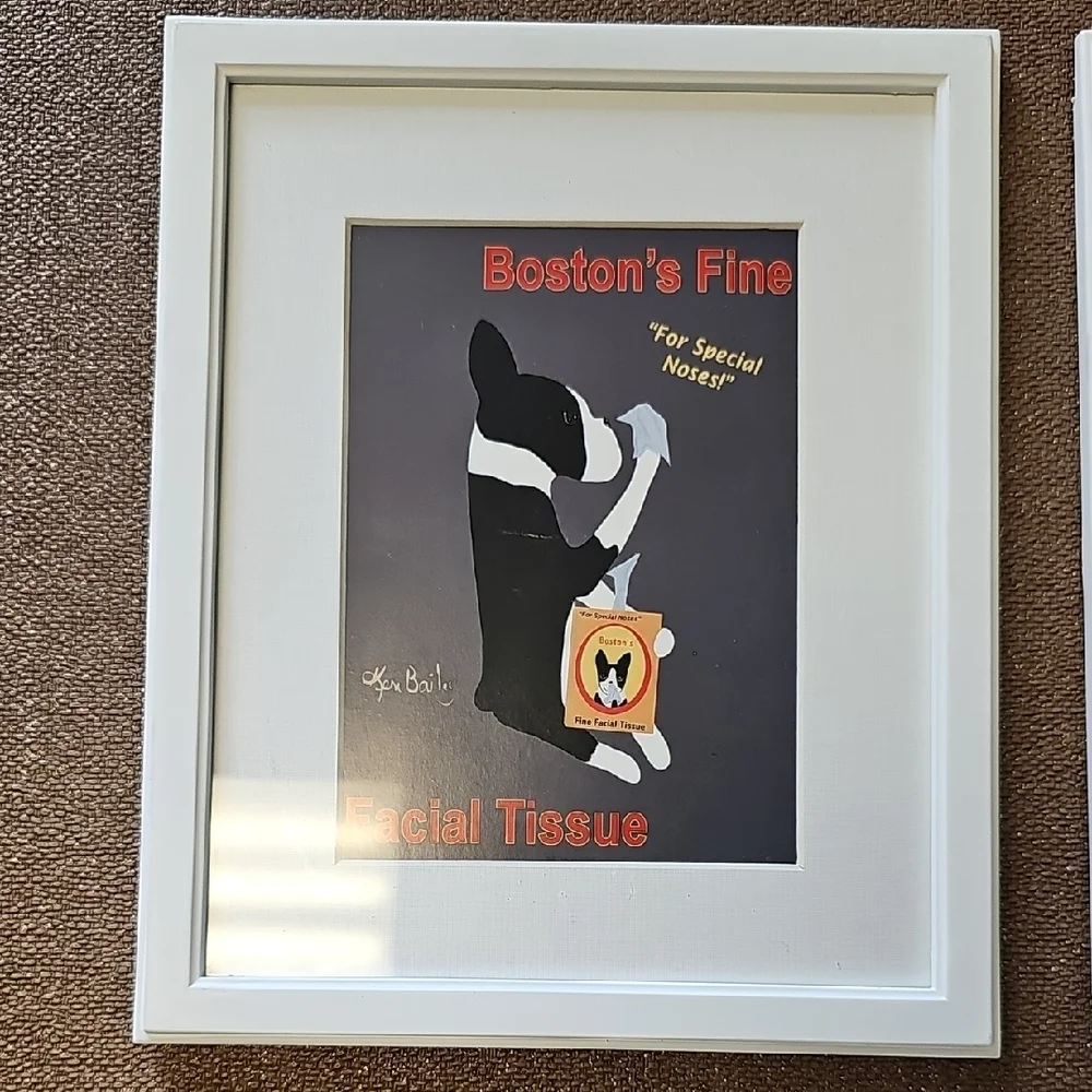 Set of Three Dog-Themed Framed Art Prints - Picture 3 of 6